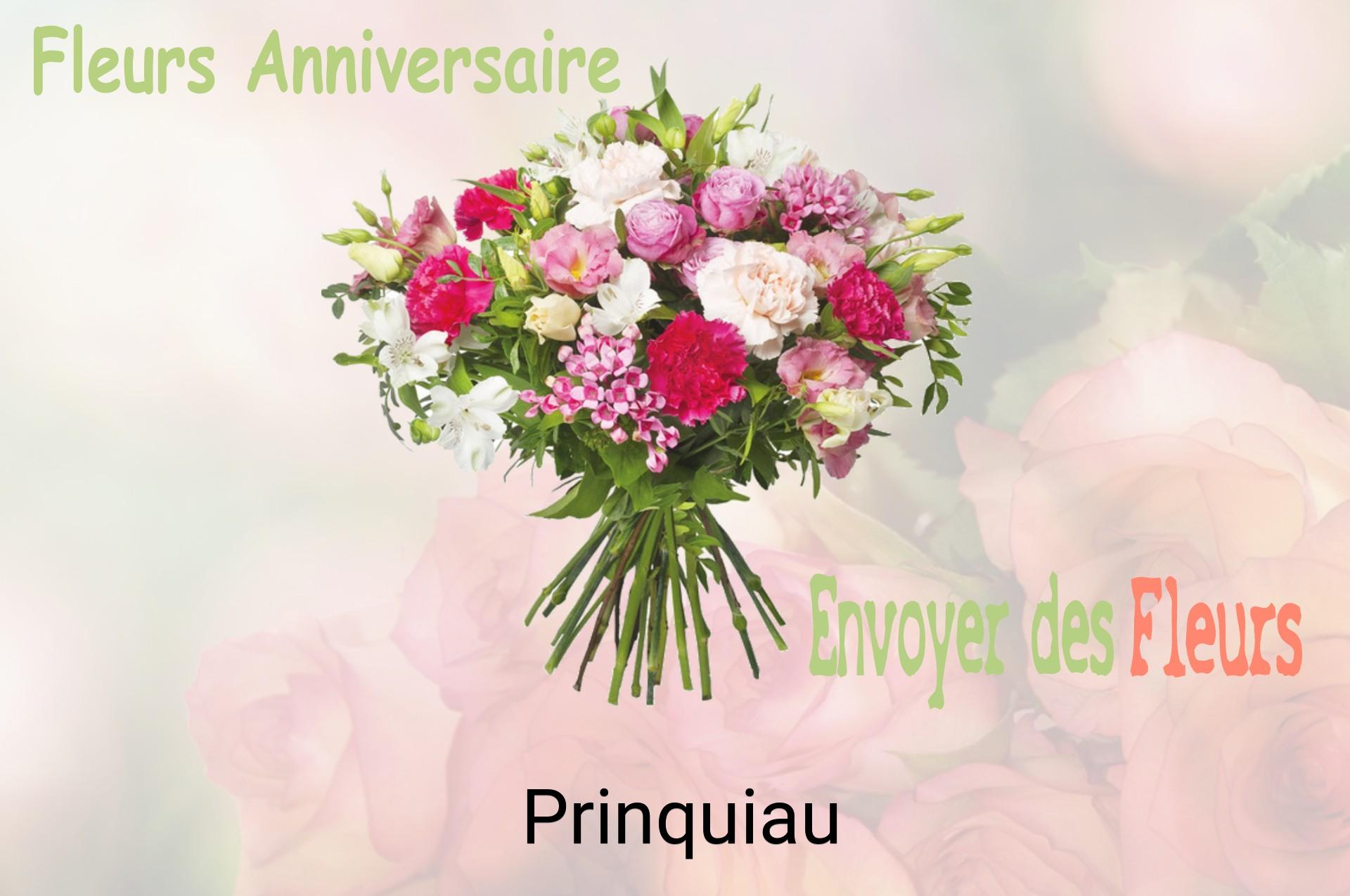Bouquet de fleurs d’anniversaire livré à Prinquiau